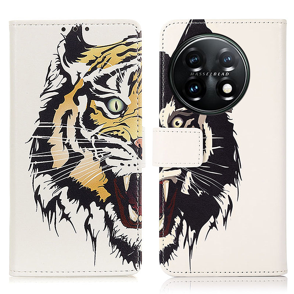 For OnePlus 11 5G Pattern Printing Phone Case PU Leather Stand Wallet Flip Cover For OnePlus 11 5G Pattern Printing Phone Case PU Leather Stand Wallet Flip Cover